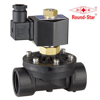 2WSL-K 2-Way Plastic Solenoid Valve for Irrigation Water Timer